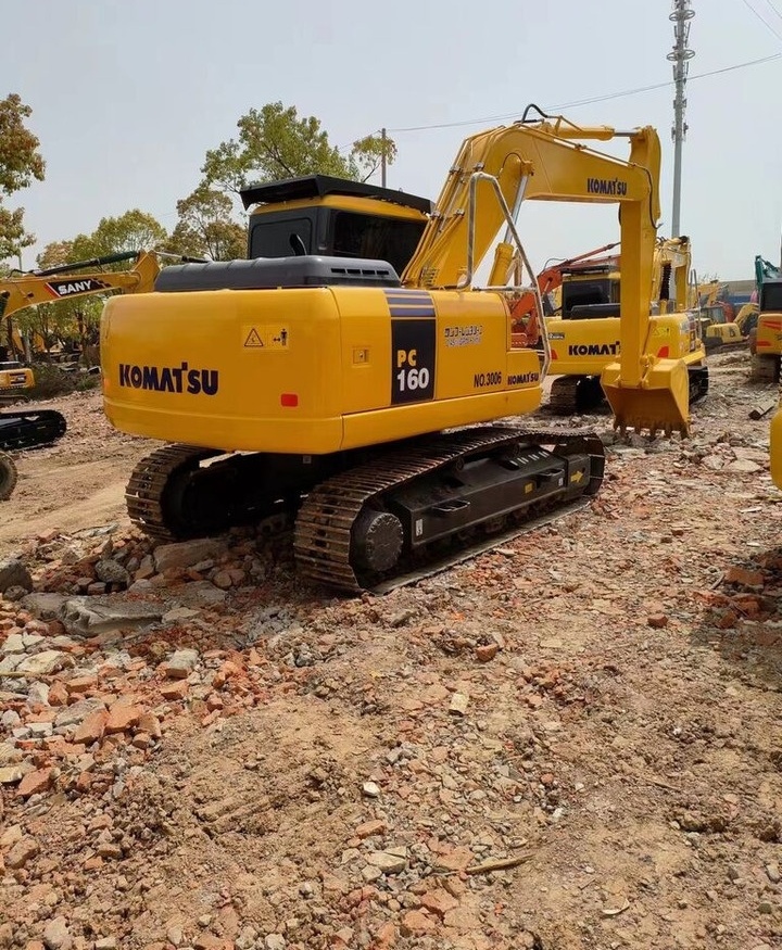 Komatsu PC160 - Ερπυστριοφόρος εκσκαφέας: φωτογραφία 3 Komatsu PC160 - Ερπυστριοφόρος εκσκαφέας: φωτογραφία 3