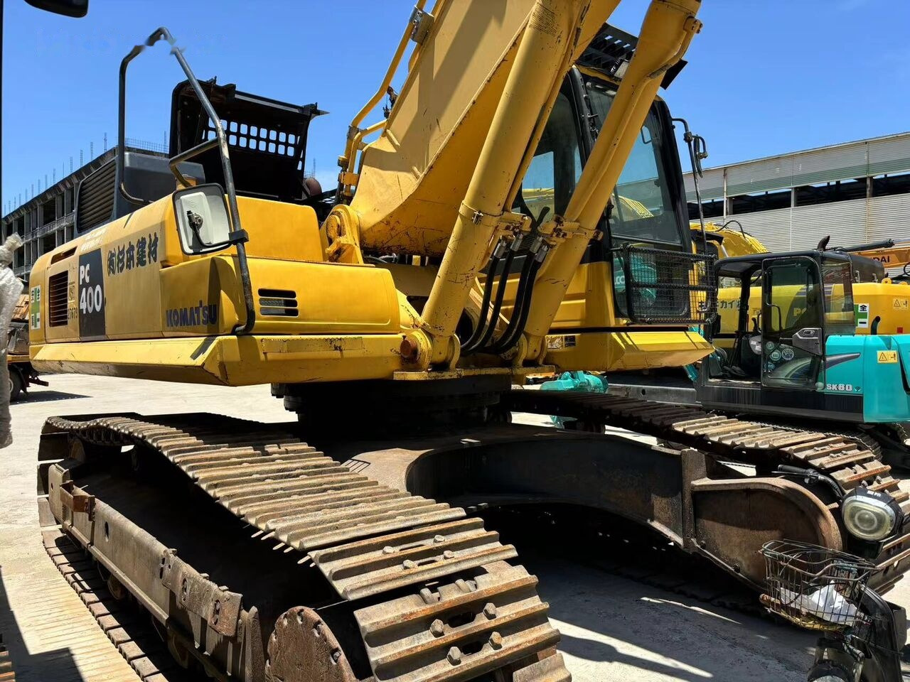 Komatsu PC400-8 - Ερπυστριοφόρος εκσκαφέας: φωτογραφία 4 Komatsu PC400-8 - Ερπυστριοφόρος εκσκαφέας: φωτογραφία 4