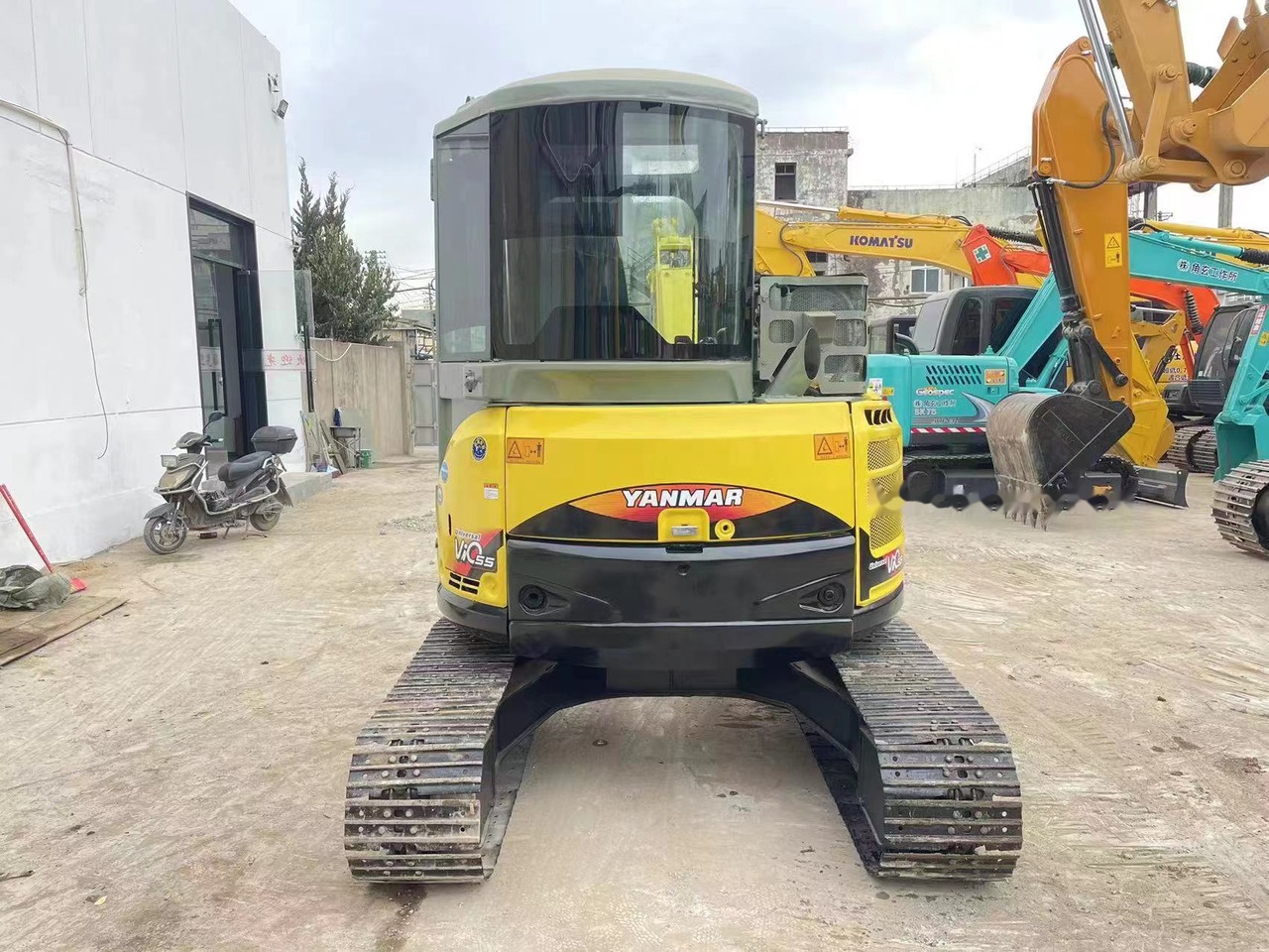 YANMAR VIO55 - Μίνι εκσκαφέας: φωτογραφία 3 YANMAR VIO55 - Μίνι εκσκαφέας: φωτογραφία 3