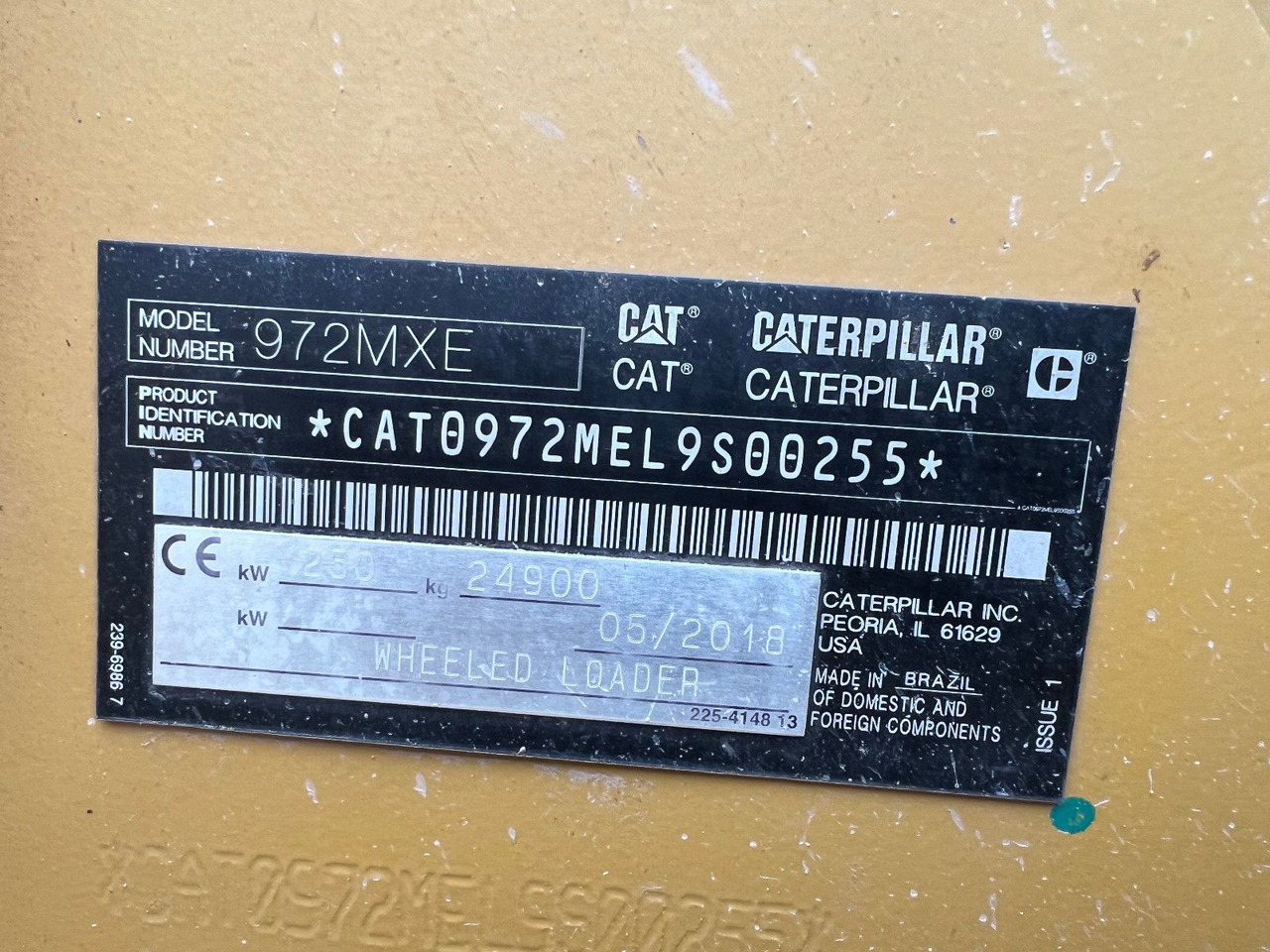 CAT 972 MXE - Ελαστιχοφόρος φορτωτής: φωτογραφία 5 CAT 972 MXE - Ελαστιχοφόρος φορτωτής: φωτογραφία 5