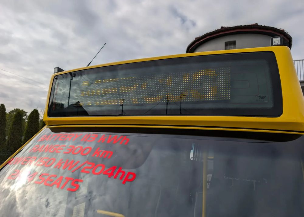 Καινούριο Μικρό λεωφορείο, Ηλεκτρικό λεωφορείο Mercedes-Benz eSprinter: φωτογραφία 18