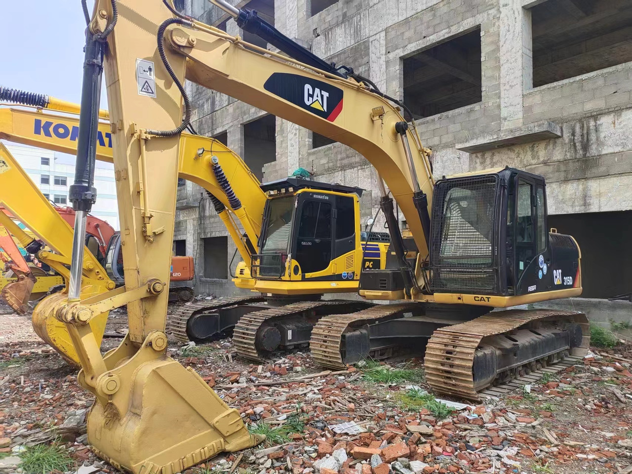 CATERPILLAR 315D - Ερπυστριοφόρος εκσκαφέας: φωτογραφία 1 CATERPILLAR 315D - Ερπυστριοφόρος εκσκαφέας: φωτογραφία 1