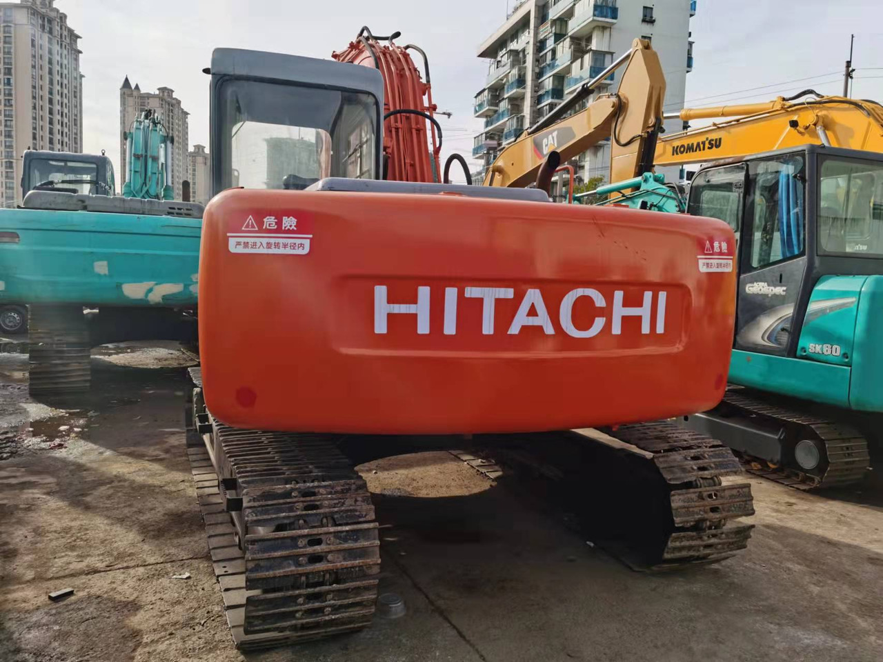 Ερπυστριοφόρος εκσκαφέας HITACHI EX120-2: φωτογραφία 6
