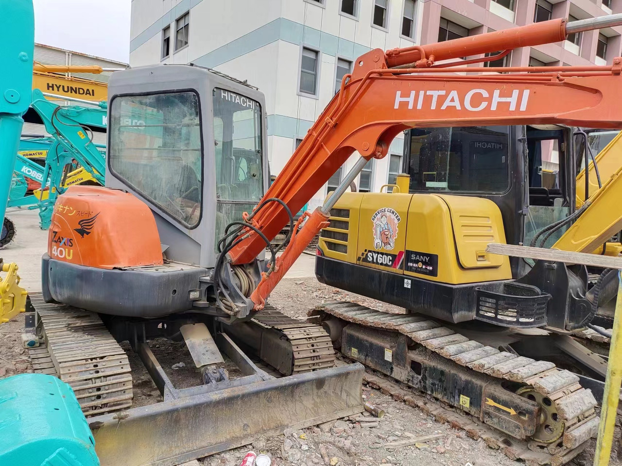 HITACHI ZX40U - Μίνι εκσκαφέας: φωτογραφία 4 HITACHI ZX40U - Μίνι εκσκαφέας: φωτογραφία 4