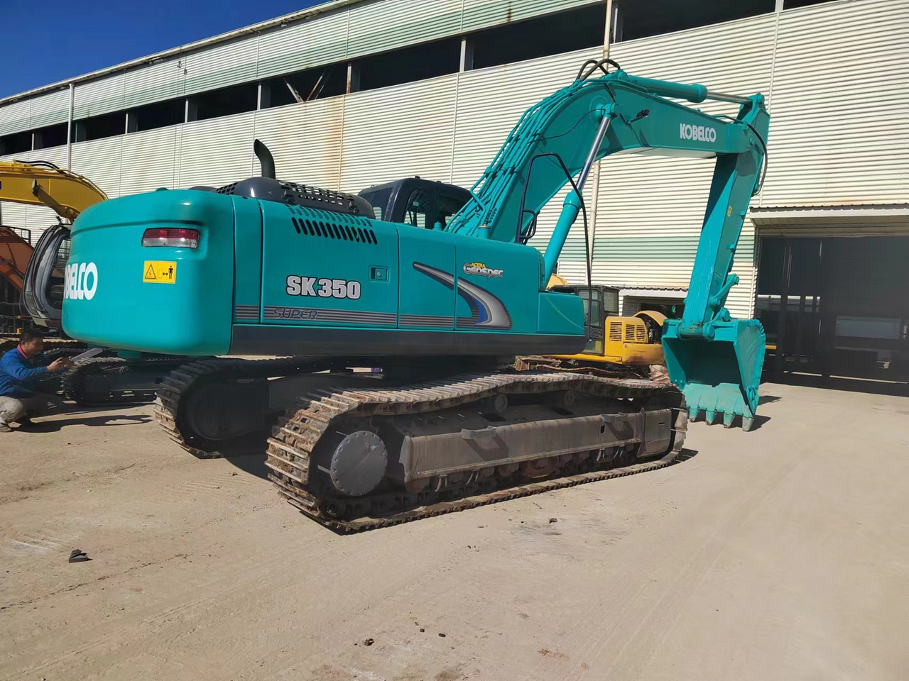 KOBELCO SK350LC-8 - Ερπυστριοφόρος εκσκαφέας: φωτογραφία 2 KOBELCO SK350LC-8 - Ερπυστριοφόρος εκσκαφέας: φωτογραφία 2