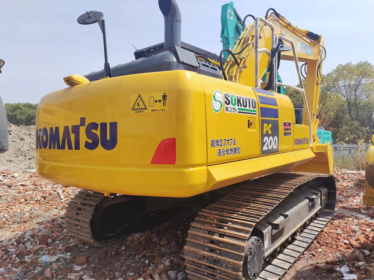 KOMATSU PC200-8N1 - Ερπυστριοφόρος εκσκαφέας: φωτογραφία 3 KOMATSU PC200-8N1 - Ερπυστριοφόρος εκσκαφέας: φωτογραφία 3