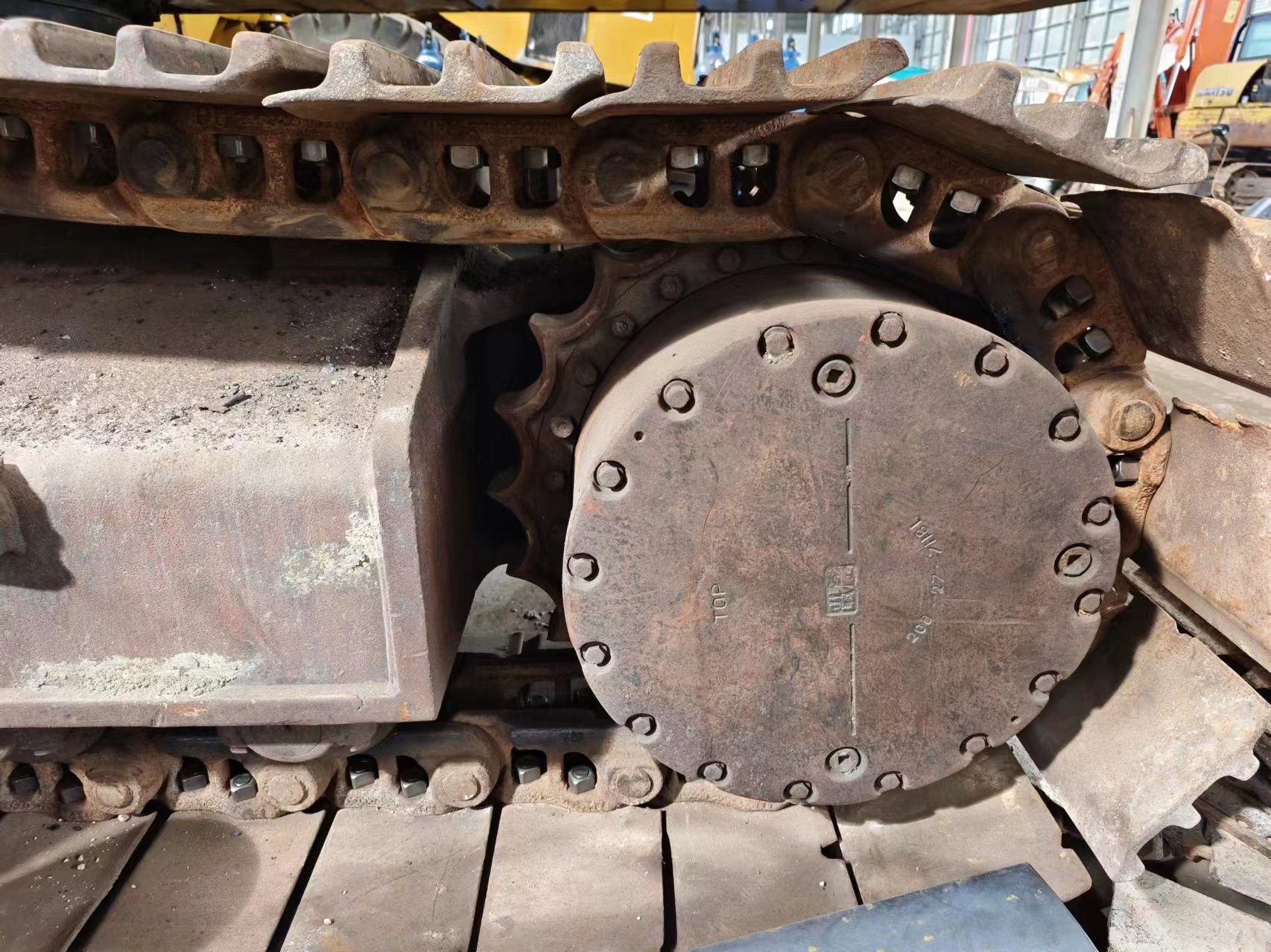 Ερπυστριοφόρος εκσκαφέας KOMATSU PC400-7: φωτογραφία 6