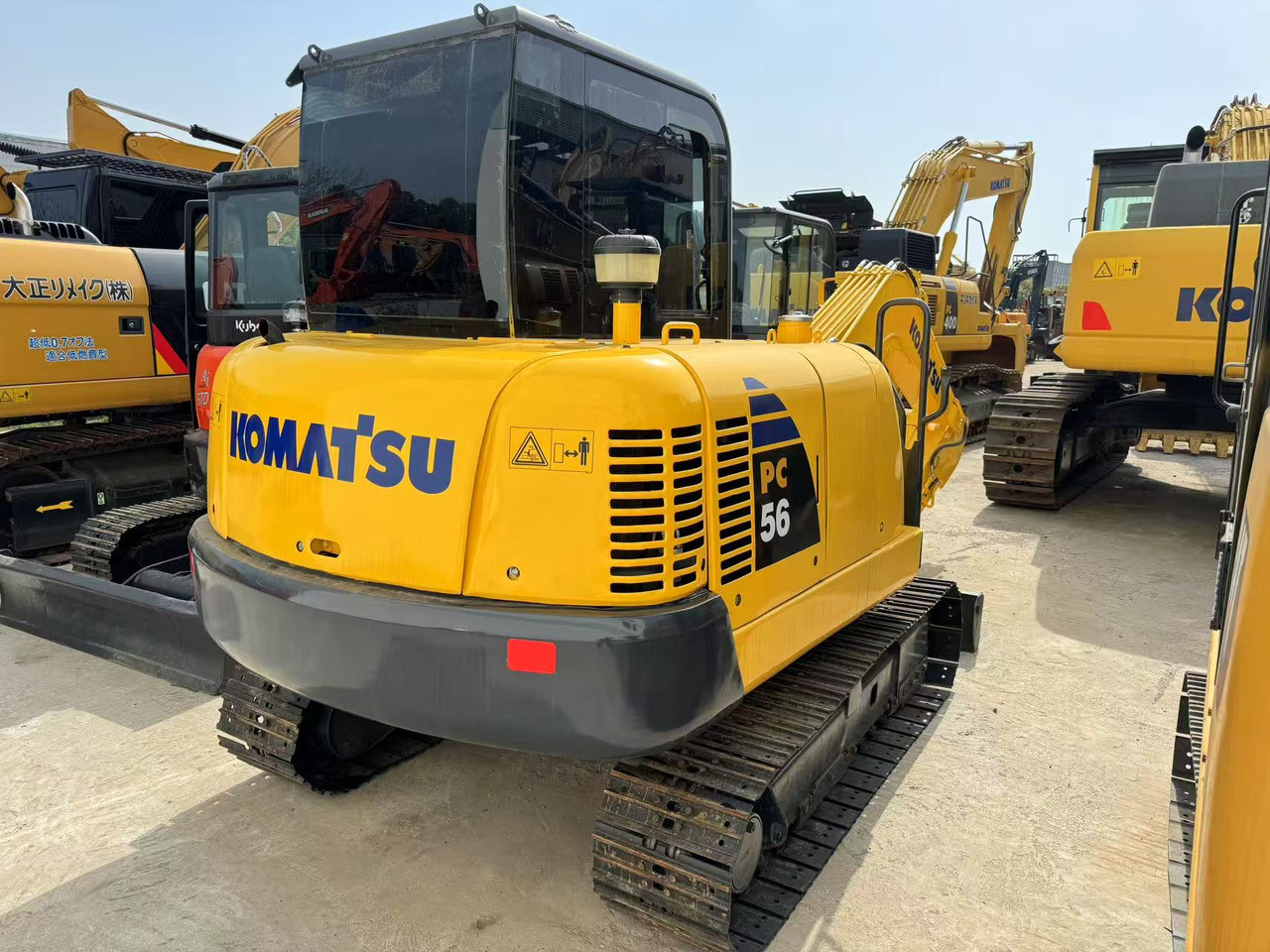 KOMATSU PC56-7 - Μίνι εκσκαφέας: φωτογραφία 1 KOMATSU PC56-7 - Μίνι εκσκαφέας: φωτογραφία 1