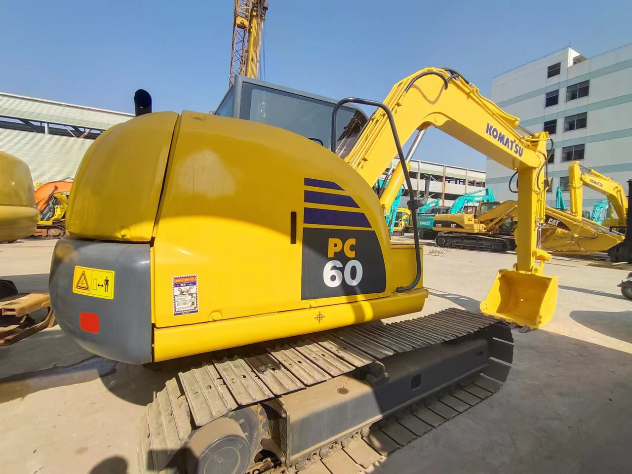 KOMATSU PC60-8 - Μίνι εκσκαφέας: φωτογραφία 4 KOMATSU PC60-8 - Μίνι εκσκαφέας: φωτογραφία 4