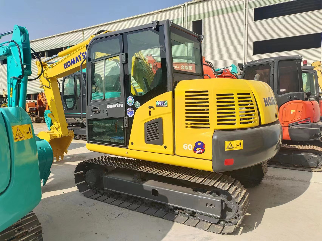 KOMATSU PC60-8 - Μίνι εκσκαφέας: φωτογραφία 4 KOMATSU PC60-8 - Μίνι εκσκαφέας: φωτογραφία 4