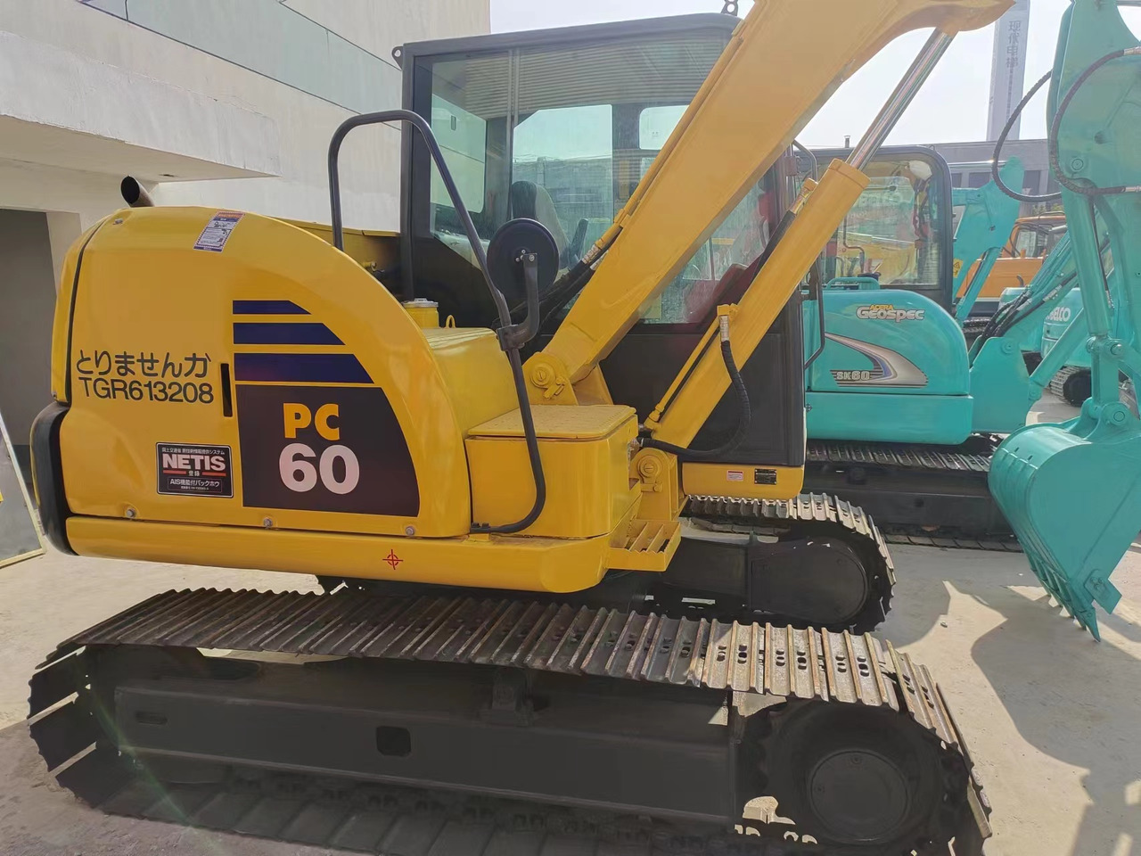 KOMATSU PC60-8 - Μίνι εκσκαφέας: φωτογραφία 3 KOMATSU PC60-8 - Μίνι εκσκαφέας: φωτογραφία 3