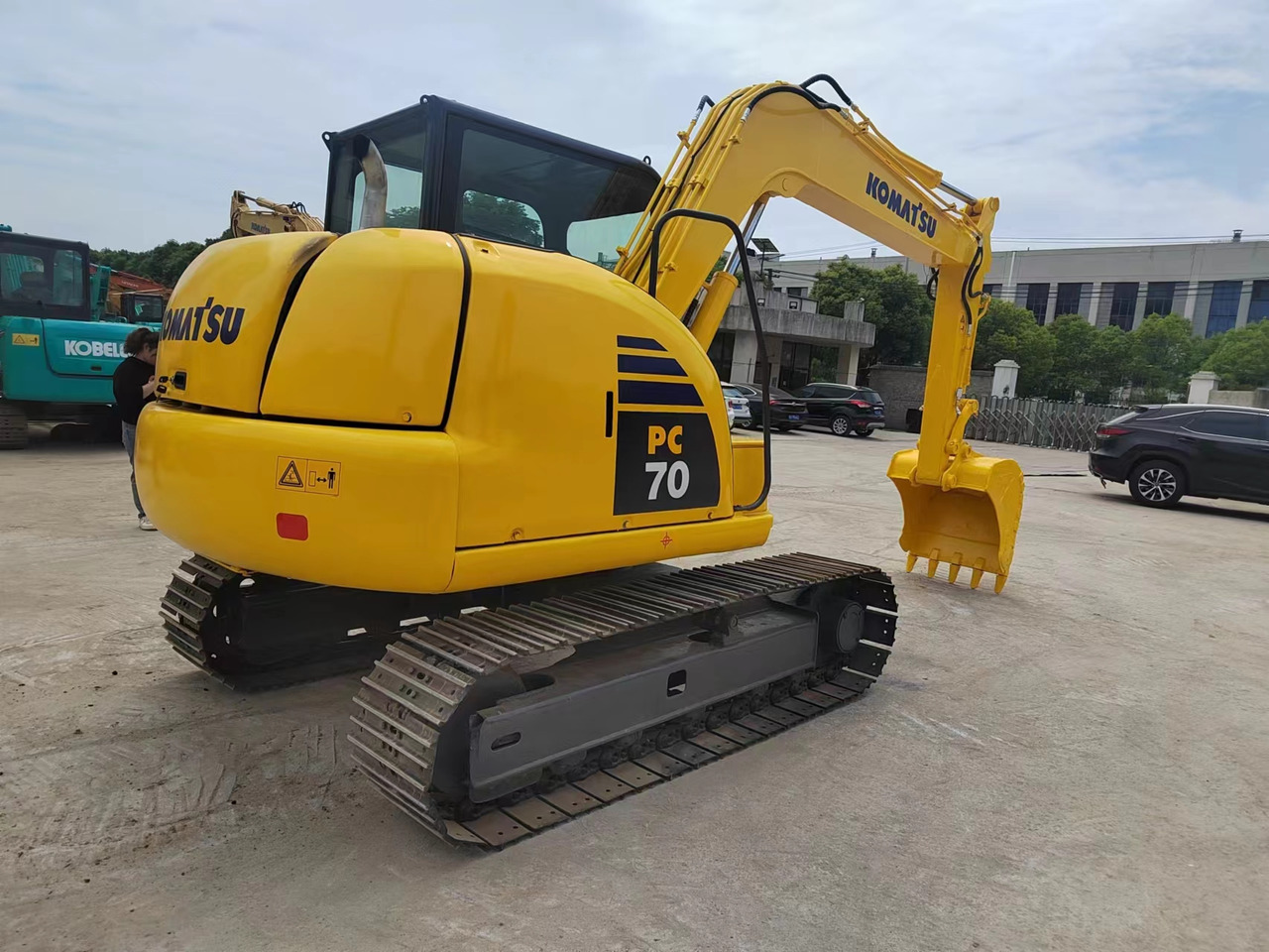 KOMATSU PC70-8 - Ερπυστριοφόρος εκσκαφέας: φωτογραφία 4 KOMATSU PC70-8 - Ερπυστριοφόρος εκσκαφέας: φωτογραφία 4