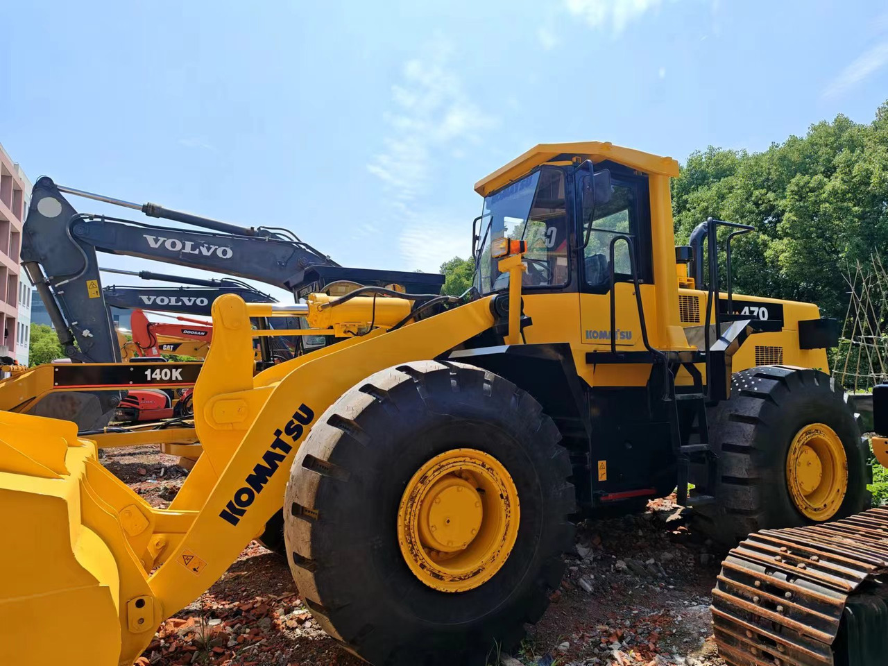 KOMATSU WA470-3 - Ελαστιχοφόρος φορτωτής: φωτογραφία 2 KOMATSU WA470-3 - Ελαστιχοφόρος φορτωτής: φωτογραφία 2