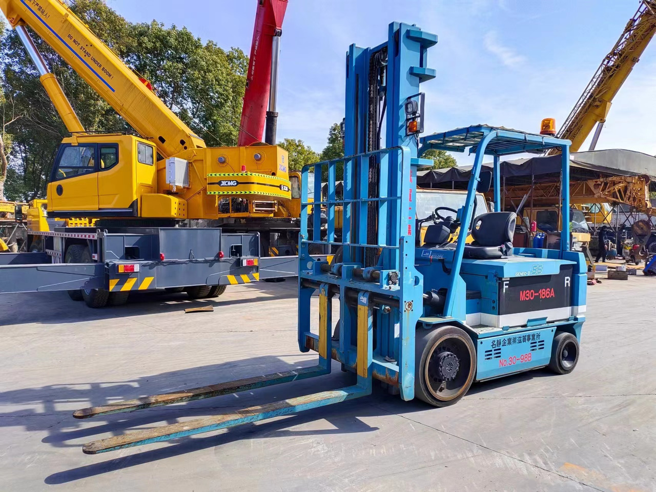 TOYOTA 7FBCU55 electric forklift from Japan original - Ηλεκτροκίνητο περονοφόρο: φωτογραφία 5 TOYOTA 7FBCU55 electric forklift from Japan original - Ηλεκτροκίνητο περονοφόρο: φωτογραφία 5