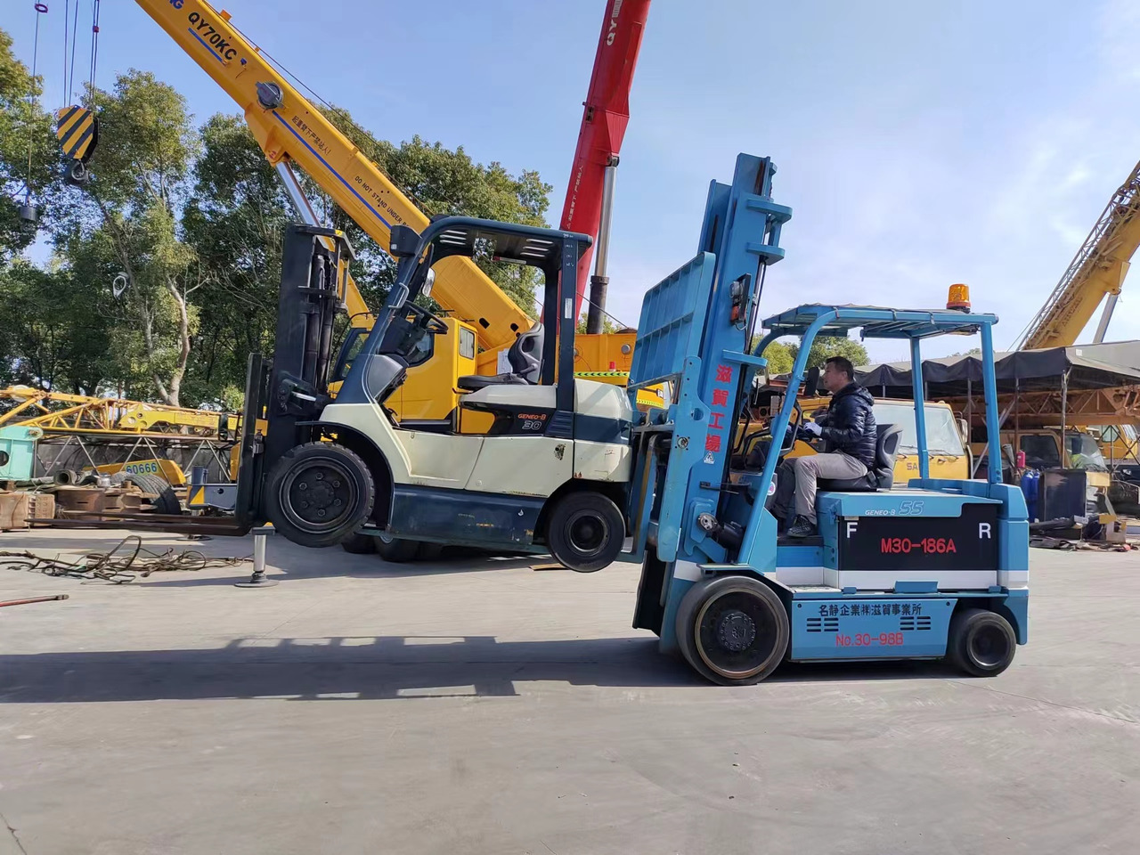 TOYOTA 7FBCU55 electric forklift from Japan original - Ηλεκτροκίνητο περονοφόρο: φωτογραφία 4 TOYOTA 7FBCU55 electric forklift from Japan original - Ηλεκτροκίνητο περονοφόρο: φωτογραφία 4