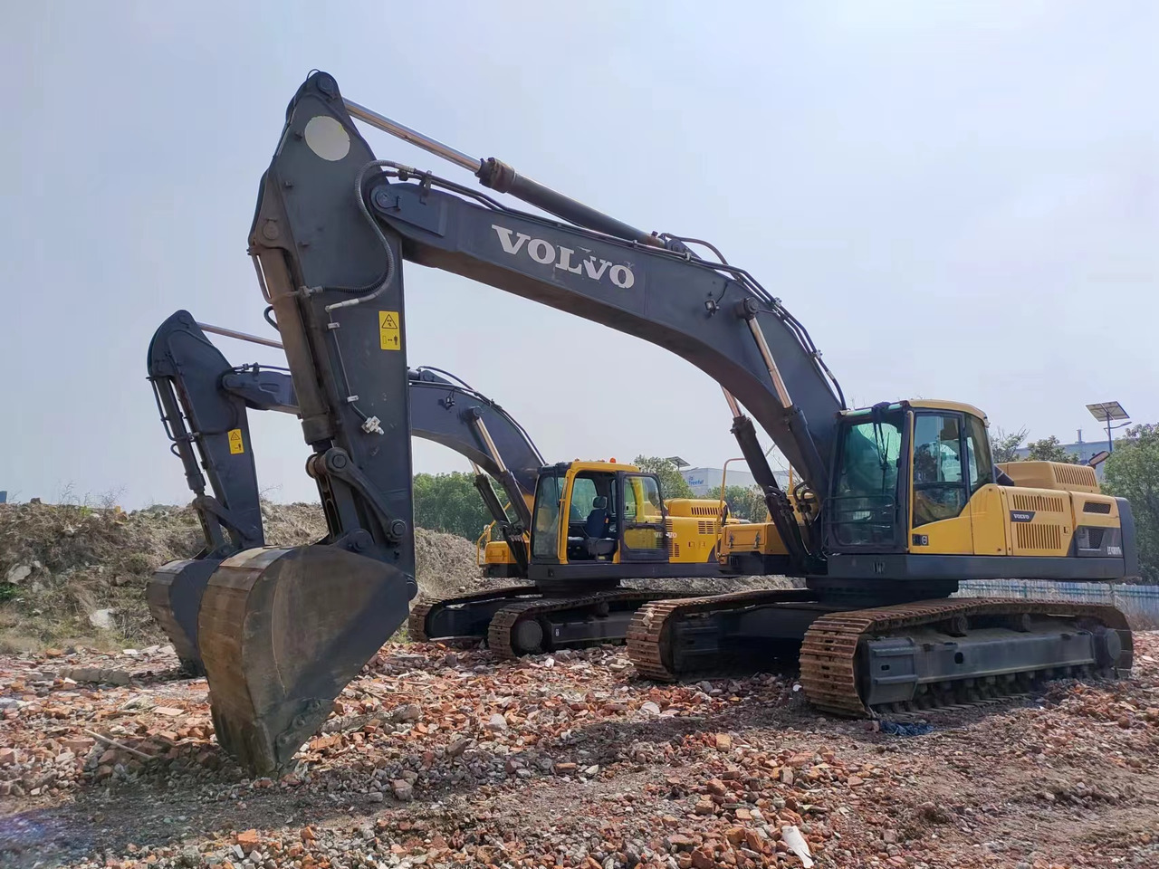 VOLVO EC480DL - Ερπυστριοφόρος εκσκαφέας: φωτογραφία 1 VOLVO EC480DL - Ερπυστριοφόρος εκσκαφέας: φωτογραφία 1
