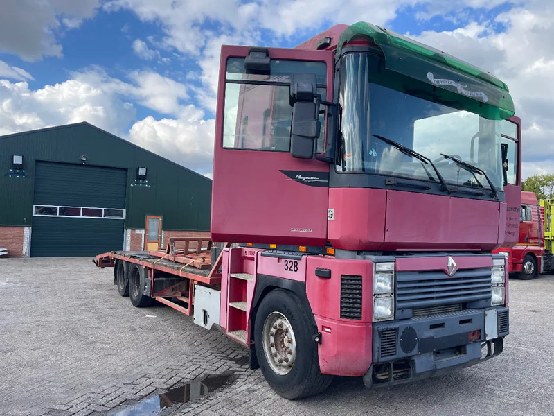 Renault Magnum AE 430 Transporter - Φορτηγό κόφα: φωτογραφία 1 Renault Magnum AE 430 Transporter - Φορτηγό κόφα: φωτογραφία 1