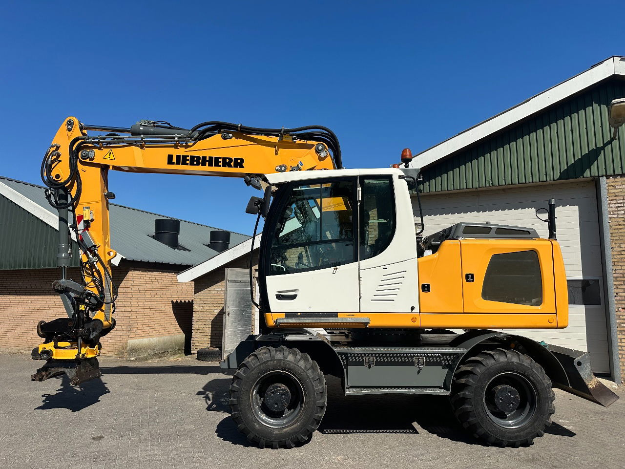 Liebherr A916 - Τροχοφόρος εκσκαφέας: φωτογραφία 1 Liebherr A916 - Τροχοφόρος εκσκαφέας: φωτογραφία 1