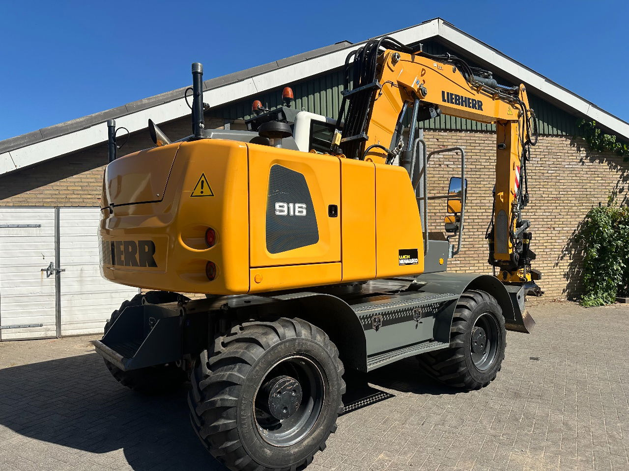 Liebherr A916 - Τροχοφόρος εκσκαφέας: φωτογραφία 4 Liebherr A916 - Τροχοφόρος εκσκαφέας: φωτογραφία 4