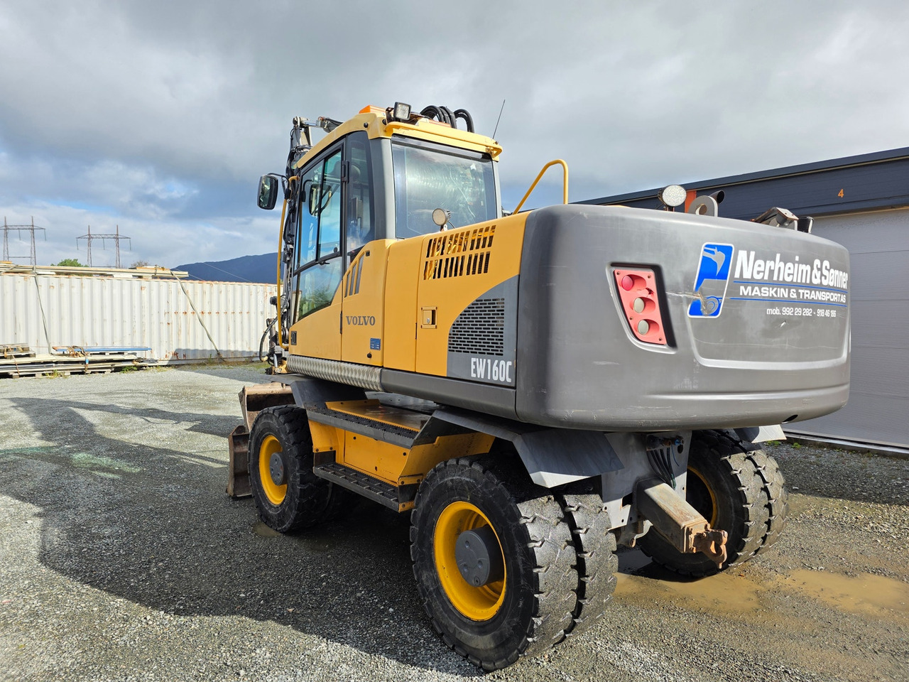 Volvo EW160C - Τροχοφόρος εκσκαφέας: φωτογραφία 3 Volvo EW160C - Τροχοφόρος εκσκαφέας: φωτογραφία 3