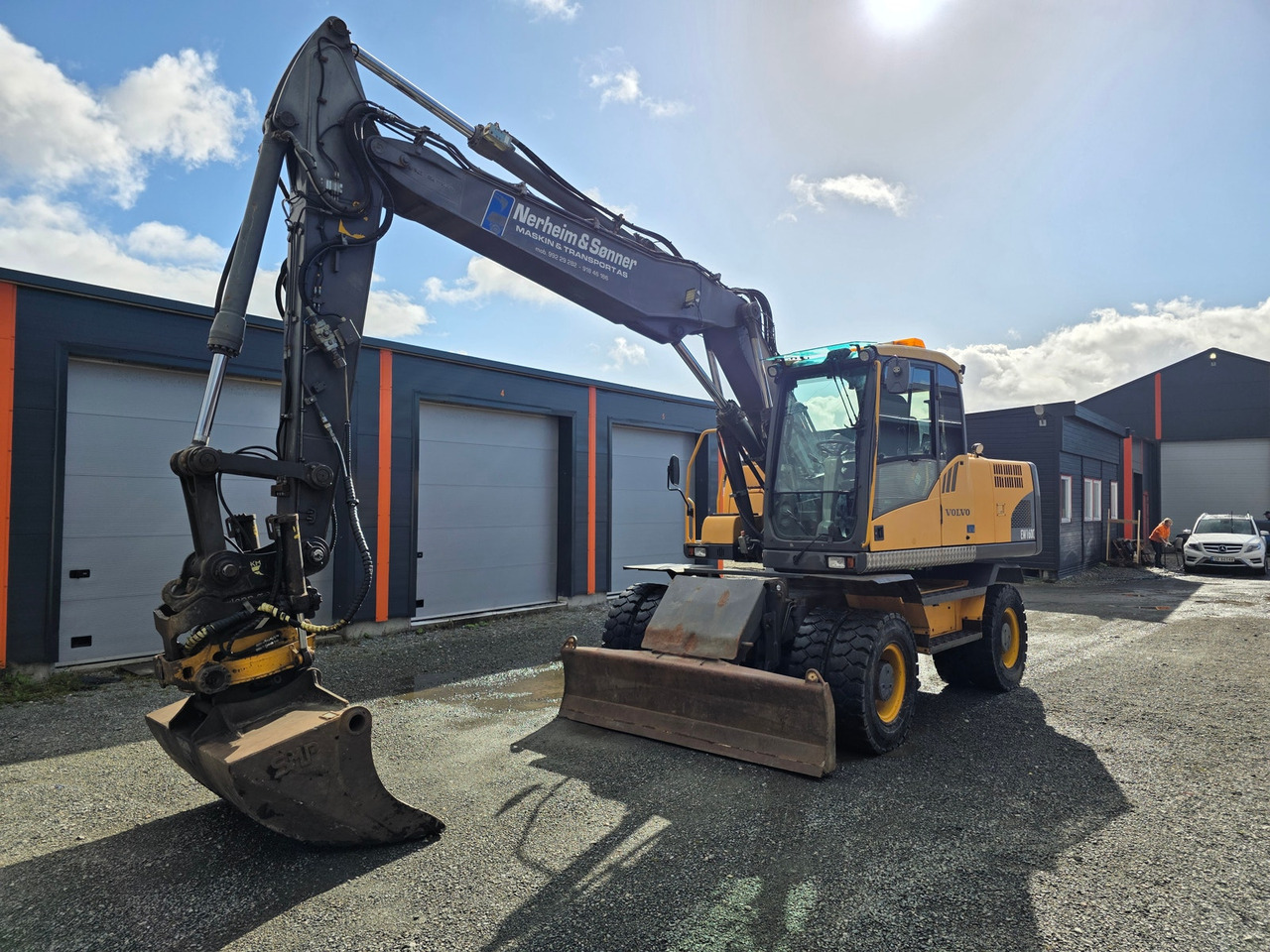 Volvo EW160C - Τροχοφόρος εκσκαφέας: φωτογραφία 2 Volvo EW160C - Τροχοφόρος εκσκαφέας: φωτογραφία 2