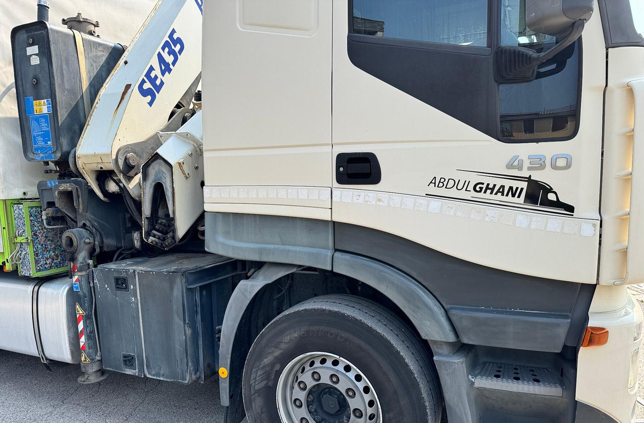 IVECO 430 - 4 ASSI STRADALE CON GRU - Φορτηγό μουσαμάς, Φορτηγό με γερανό: φωτογραφία 3 IVECO 430 - 4 ASSI STRADALE CON GRU - Φορτηγό μουσαμάς, Φορτηγό με γερανό: φωτογραφία 3