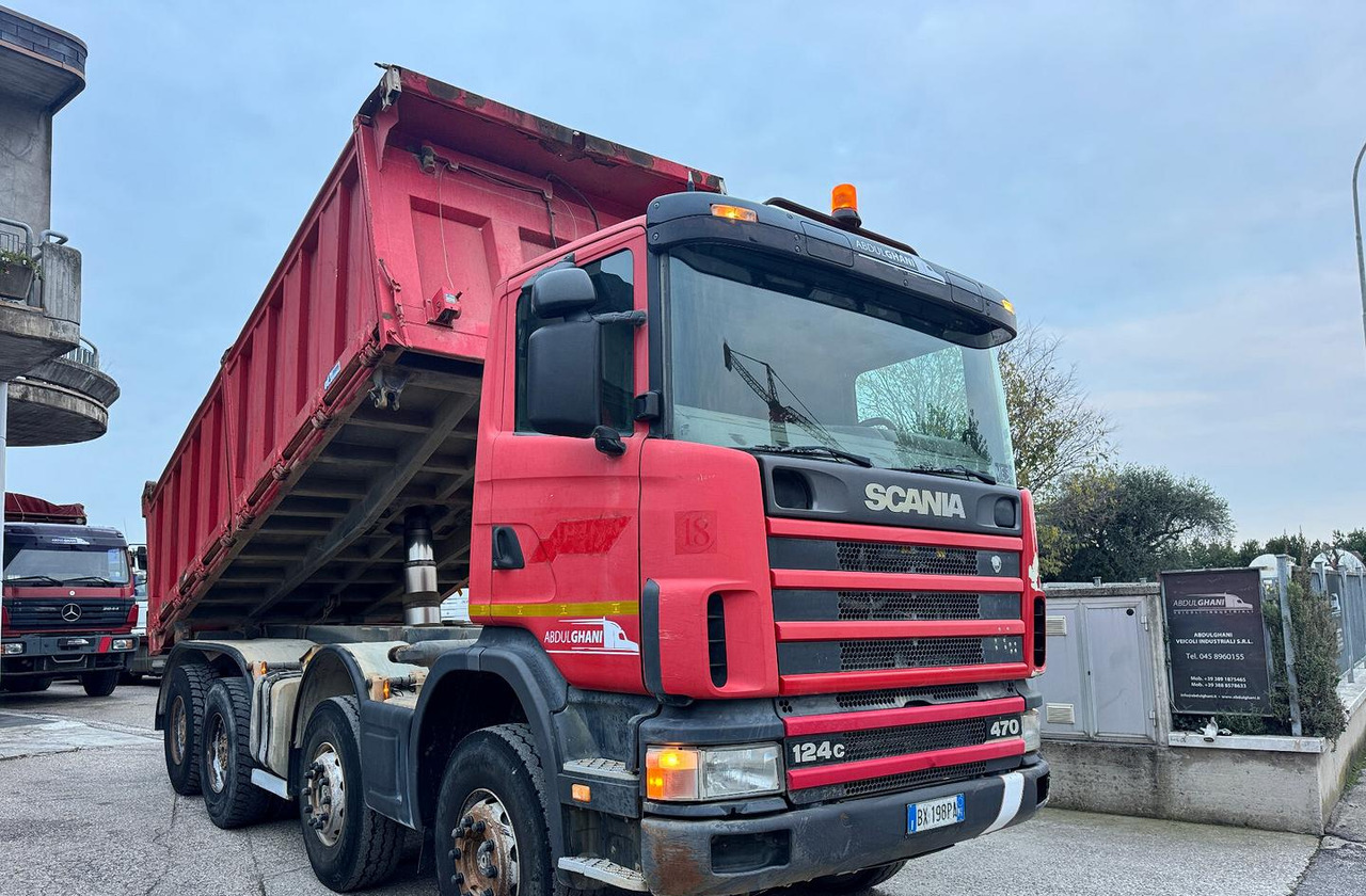 Scania R124/470 Ribaltabile 8X4 - Φορτηγό ανατρεπόμενο: φωτογραφία 1 Scania R124/470 Ribaltabile 8X4 - Φορτηγό ανατρεπόμενο: φωτογραφία 1