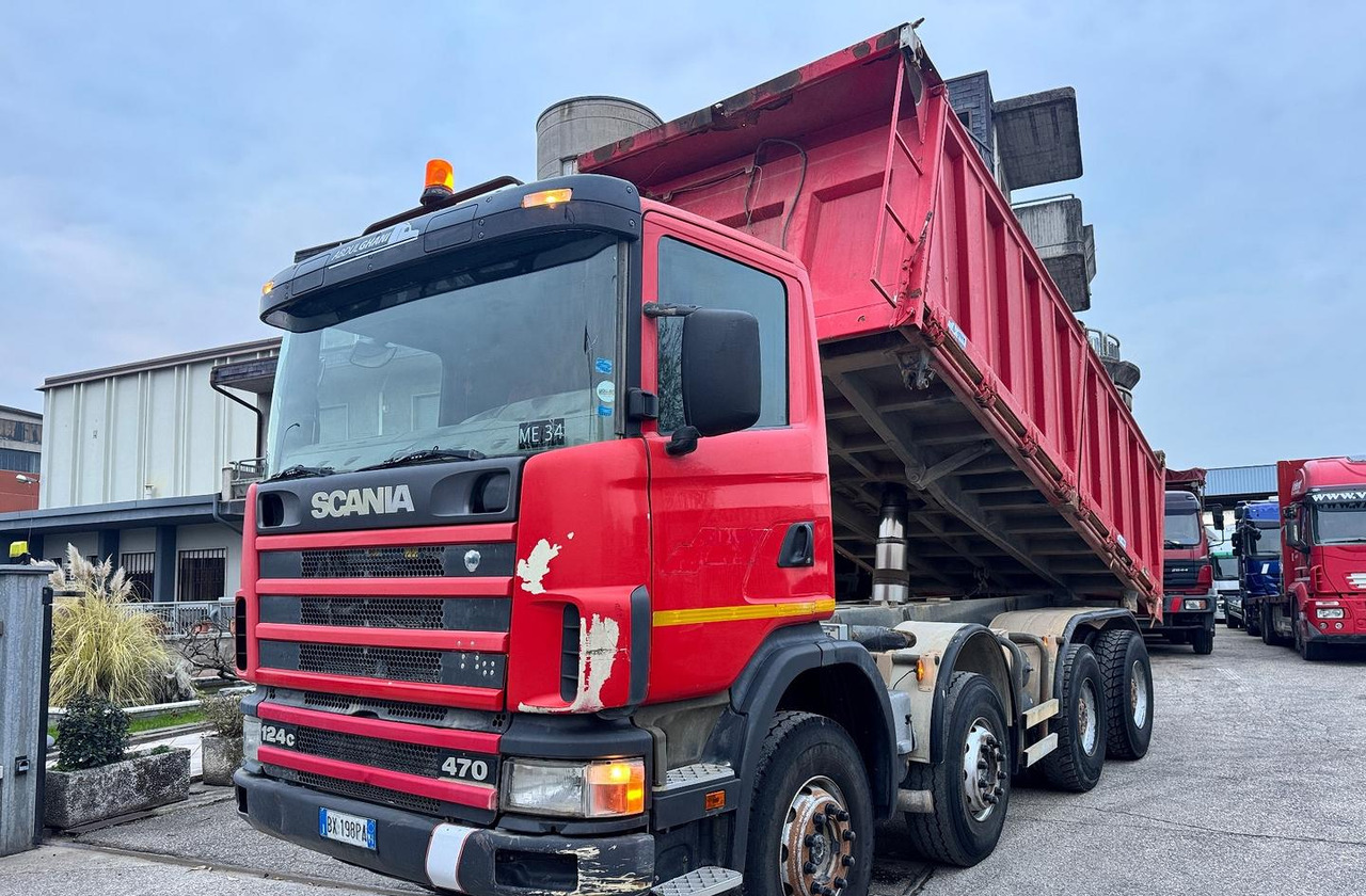 Scania R124/470 Ribaltabile 8X4 - Φορτηγό ανατρεπόμενο: φωτογραφία 3 Scania R124/470 Ribaltabile 8X4 - Φορτηγό ανατρεπόμενο: φωτογραφία 3