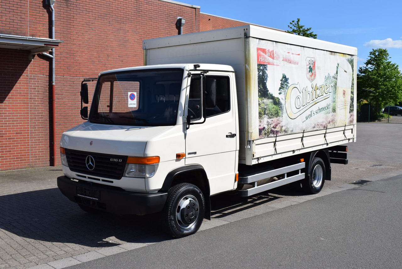 Mercedes-Benz Vario Vario 616 D GetränkeNutzlast 2450KG - Επαγγελματικό αυτοκίνητο με μουσαμά: φωτογραφία 2 Mercedes-Benz Vario Vario 616 D GetränkeNutzlast 2450KG - Επαγγελματικό αυτοκίνητο με μουσαμά: φωτογραφία 2