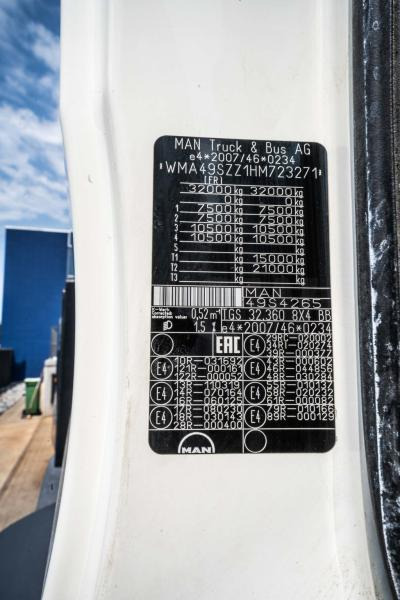 Μπετονιέρα φορτηγό MAN TGS 32 360 BB+ LIEBHERR 9m3: φωτογραφία 10 Μπετονιέρα φορτηγό MAN TGS 32 360 BB+ LIEBHERR 9m3: φωτογραφία 10