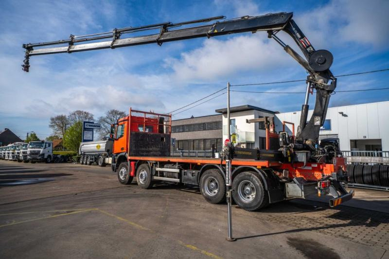 Mercedes AROCS 3243+HIAB XS211 EP5 HI DUO /5 X - Φορτηγό με ανοιχτή καρότσα, Φορτηγό με γερανό: φωτογραφία 5 Mercedes AROCS 3243+HIAB XS211 EP5 HI DUO /5 X - Φορτηγό με ανοιχτή καρότσα, Φορτηγό με γερανό: φωτογραφία 5