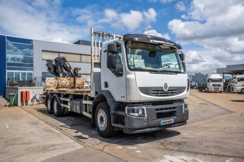 Renault LANDER 340 DXI-6X4+HIAB 14 T/m/3xhydr. - Φορτηγό με ανοιχτή καρότσα, Φορτηγό με γερανό: φωτογραφία 2 Renault LANDER 340 DXI-6X4+HIAB 14 T/m/3xhydr. - Φορτηγό με ανοιχτή καρότσα, Φορτηγό με γερανό: φωτογραφία 2