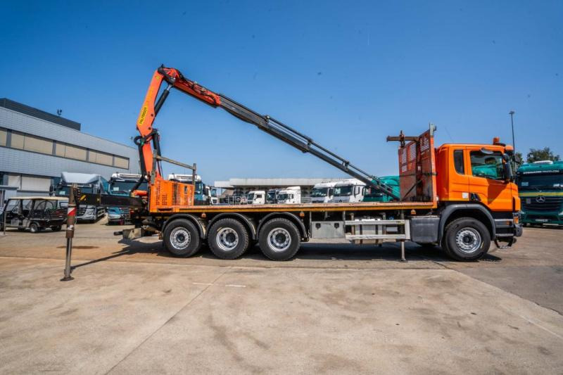 Scania P 410 + PALFINGER PK22002/5 EXT. - Φορτηγό με ανοιχτή καρότσα, Φορτηγό με γερανό: φωτογραφία 3 Scania P 410 + PALFINGER PK22002/5 EXT. - Φορτηγό με ανοιχτή καρότσα, Φορτηγό με γερανό: φωτογραφία 3