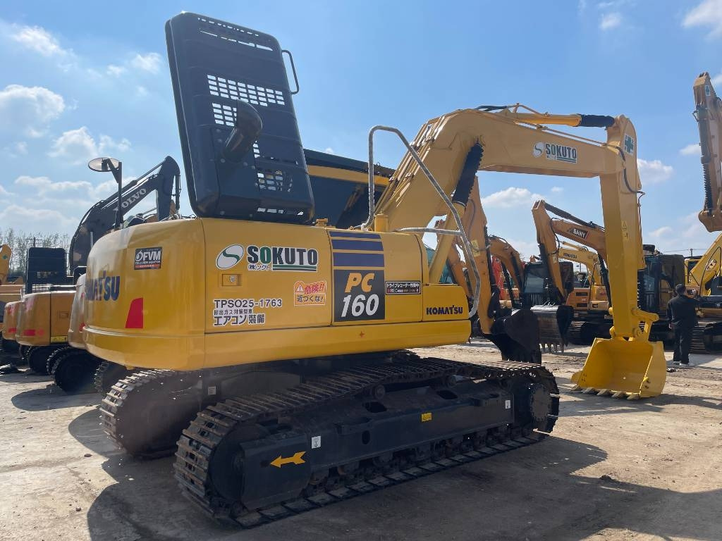Komatsu PC 160 LC - Ερπυστριοφόρος εκσκαφέας: φωτογραφία 1 Komatsu PC 160 LC - Ερπυστριοφόρος εκσκαφέας: φωτογραφία 1