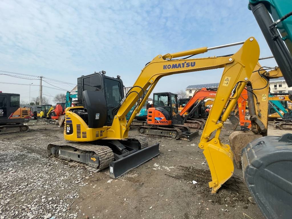 Komatsu PC 55 - Μίνι εκσκαφέας: φωτογραφία 1 Komatsu PC 55 - Μίνι εκσκαφέας: φωτογραφία 1