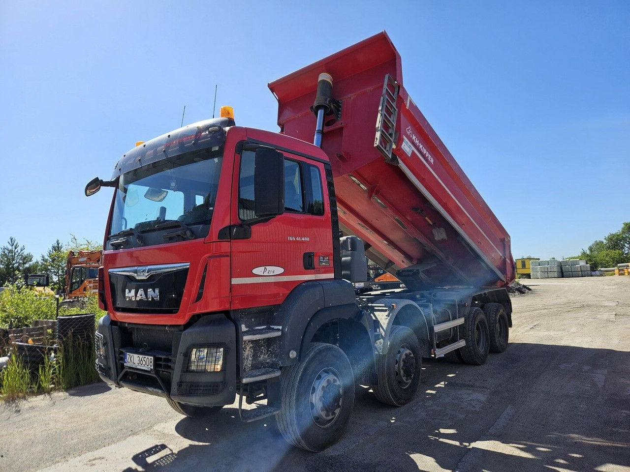 MAN TGS 41.480 8x8 - Tipper - Φορτηγό ανατρεπόμενο: φωτογραφία 3 MAN TGS 41.480 8x8 - Tipper - Φορτηγό ανατρεπόμενο: φωτογραφία 3