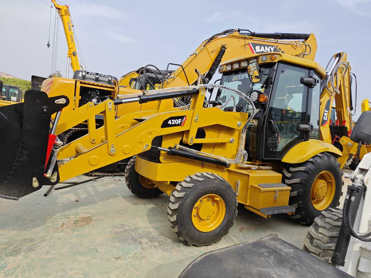 CATERPILLAR 428F backhoe loader - Φορτωτής εκσκαφέας: φωτογραφία 4 CATERPILLAR 428F backhoe loader - Φορτωτής εκσκαφέας: φωτογραφία 4