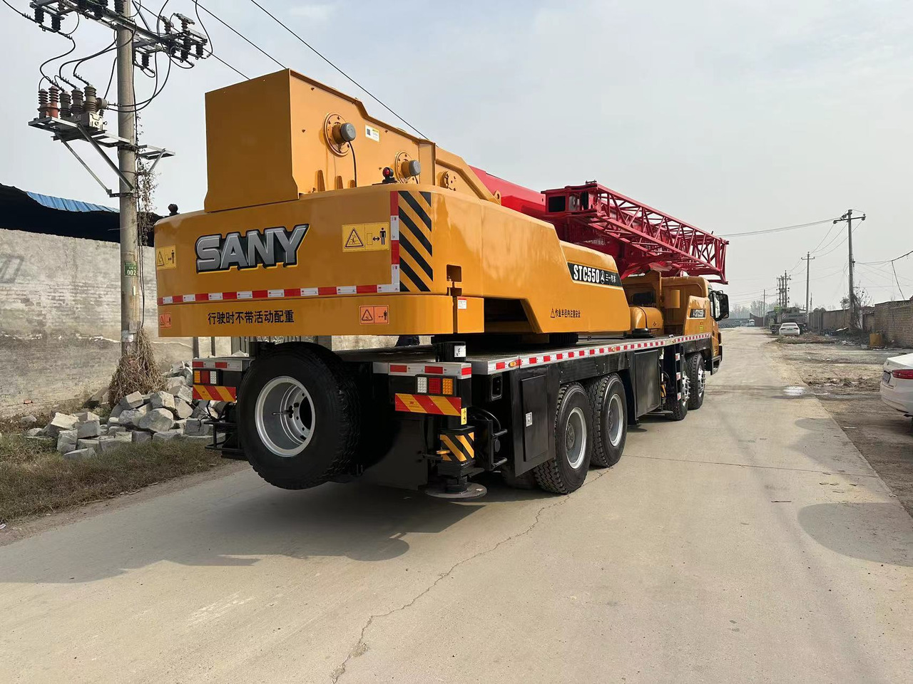 SANY STC550 - Τηλεσκοπικός γερανός: φωτογραφία 5 SANY STC550 - Τηλεσκοπικός γερανός: φωτογραφία 5