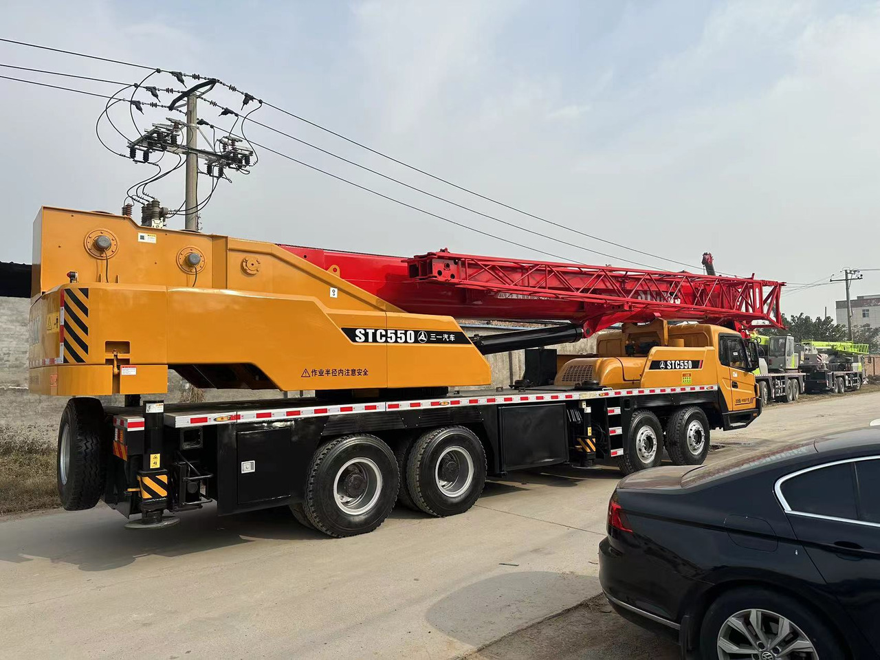 SANY STC550 - Τηλεσκοπικός γερανός: φωτογραφία 2 SANY STC550 - Τηλεσκοπικός γερανός: φωτογραφία 2