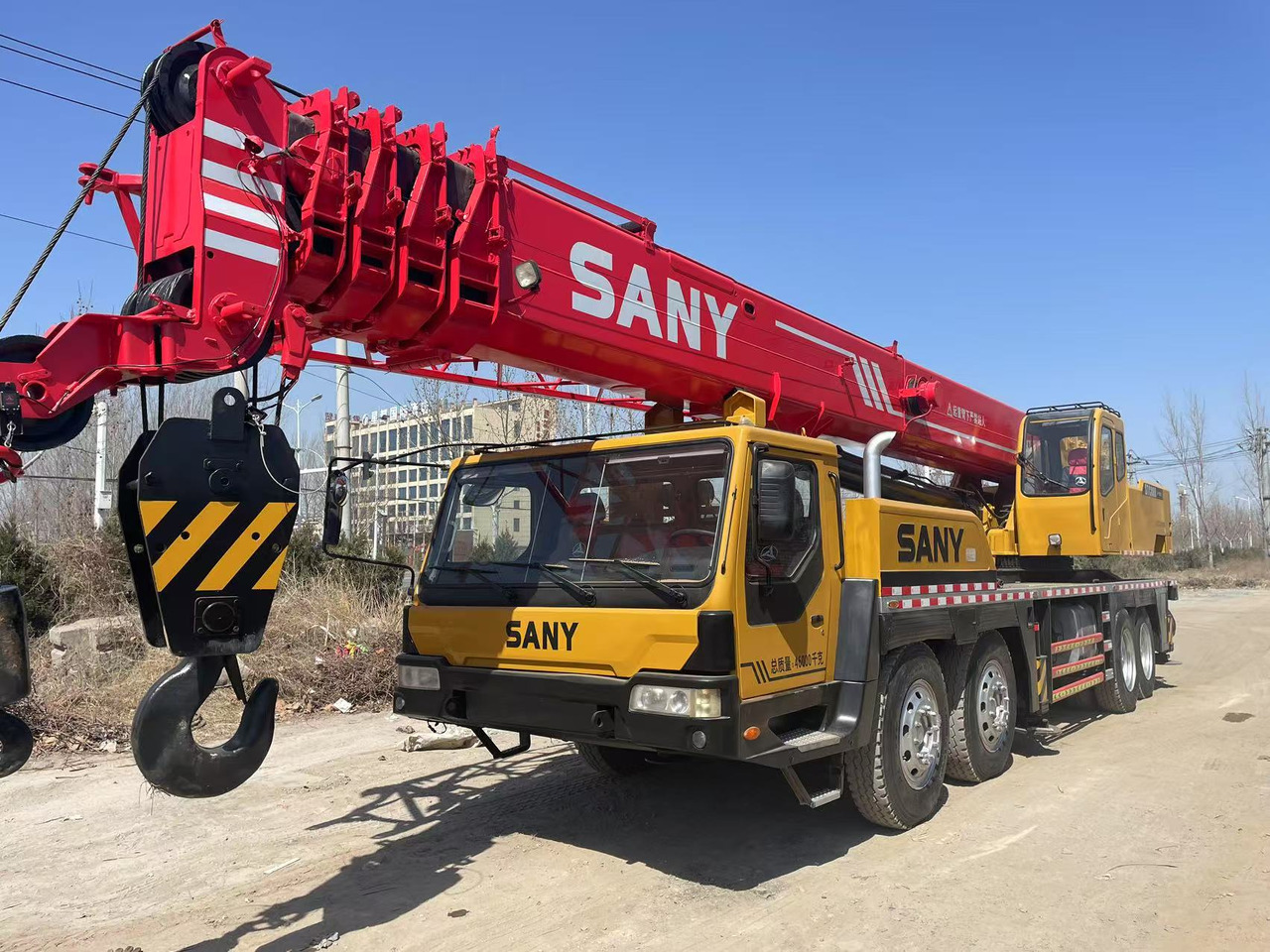 SANY STC800 - Τηλεσκοπικός γερανός: φωτογραφία 2 SANY STC800 - Τηλεσκοπικός γερανός: φωτογραφία 2