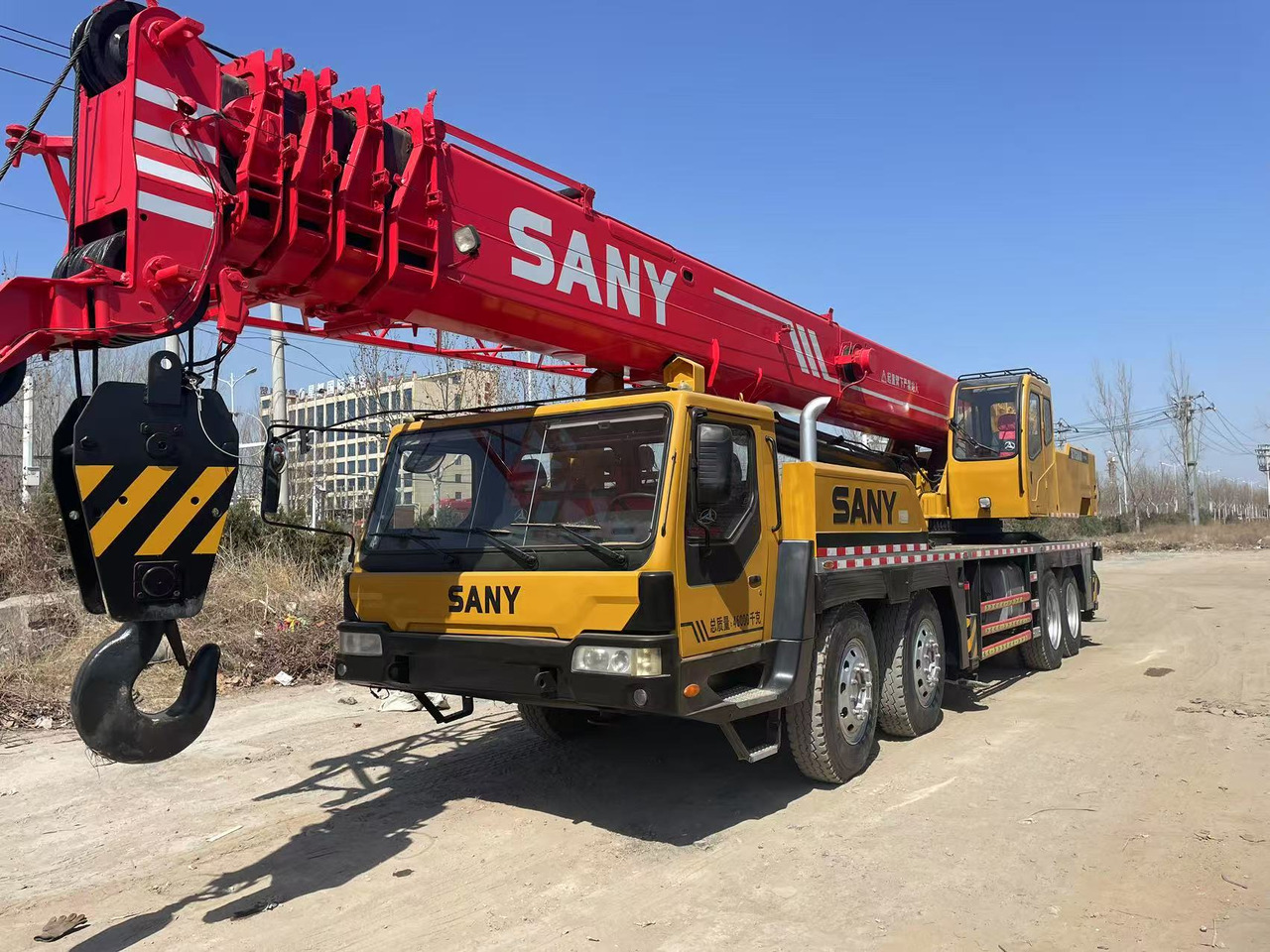 SANY STC800 - Τηλεσκοπικός γερανός: φωτογραφία 4 SANY STC800 - Τηλεσκοπικός γερανός: φωτογραφία 4