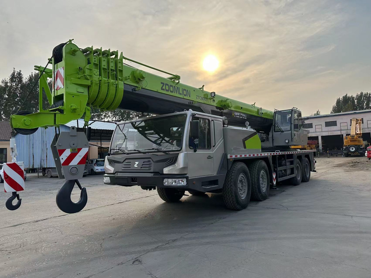 Zoomlion ZTC800V Used 80ton trcuk crane - Τηλεσκοπικός γερανός: φωτογραφία 4 Zoomlion ZTC800V Used 80ton trcuk crane - Τηλεσκοπικός γερανός: φωτογραφία 4
