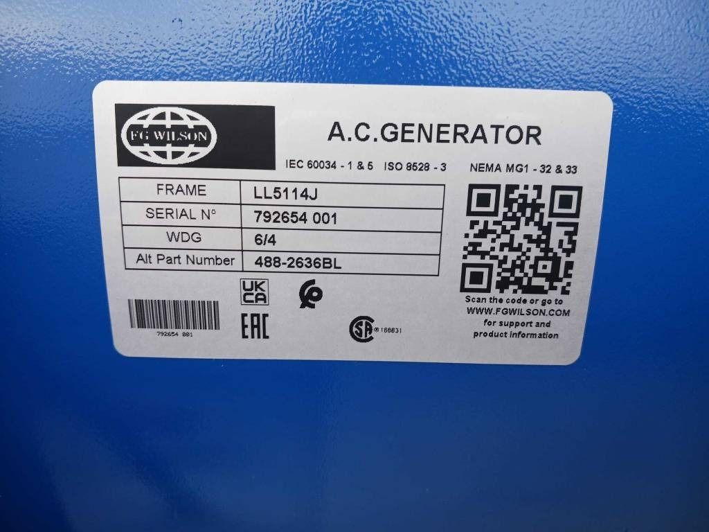 Leasing FG Wilson P330-5 - 330 kVA Genset - DPX-16016  FG Wilson P330-5 - 330 kVA Genset - DPX-16016: φωτογραφία 20