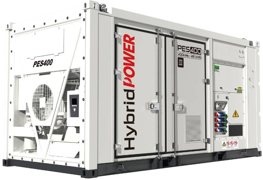 PES400 Hybrid Energy System - 400 kVA - 460.8 kWh - Βιομηχανική γεννήτρια: φωτογραφία 1 PES400 Hybrid Energy System - 400 kVA - 460.8 kWh - Βιομηχανική γεννήτρια: φωτογραφία 1