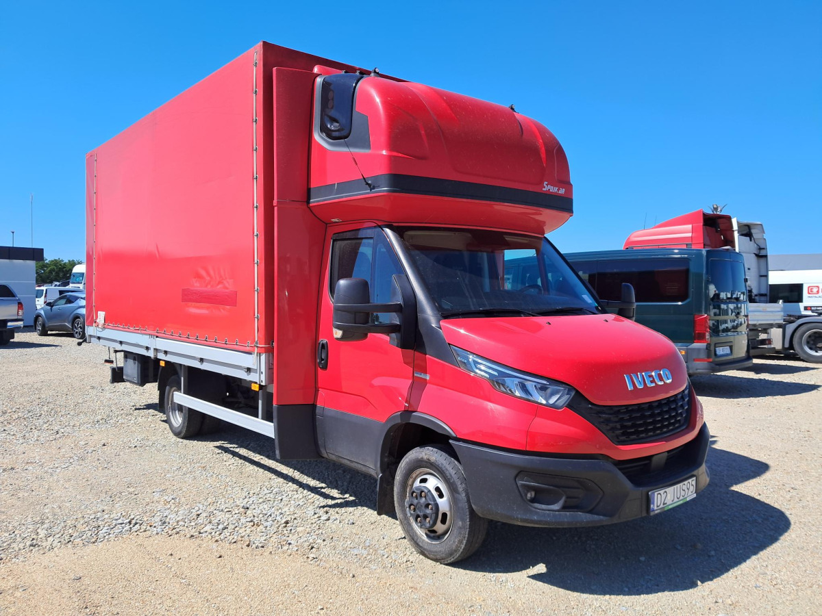 IVECO/JUSAM STANISŁAWJURKOWSKI 50C18/JU06 PLANDEKA - Επαγγελματικό αυτοκίνητο με μουσαμά: φωτογραφία 1 IVECO/JUSAM STANISŁAWJURKOWSKI 50C18/JU06 PLANDEKA - Επαγγελματικό αυτοκίνητο με μουσαμά: φωτογραφία 1