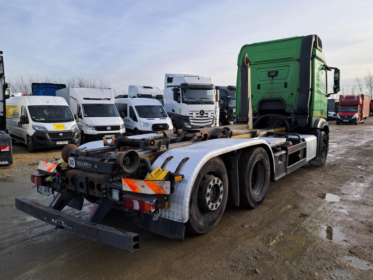 MERCEDES BENZ ACTROS HAKOWIEC - Φορτηγό φόρτωσης γάντζου: φωτογραφία 5 MERCEDES BENZ ACTROS HAKOWIEC - Φορτηγό φόρτωσης γάντζου: φωτογραφία 5