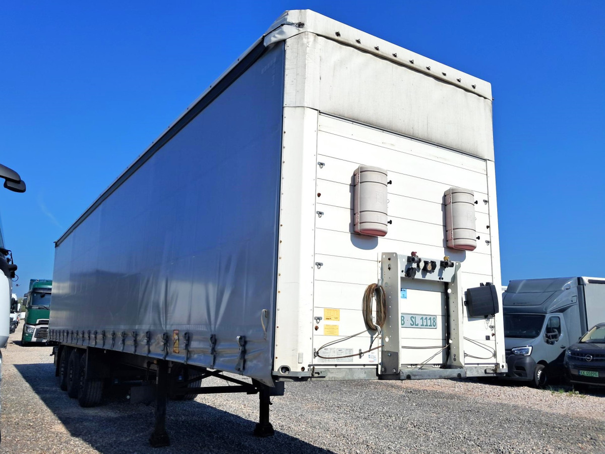 SCHMITZ SCS 24/L - 13.62 EB KURTYNOWA Z PODWIESZANYM WÓZKIEM WIDŁOWYM - Τρέιλερ κουρτίνα: φωτογραφία 2 SCHMITZ SCS 24/L - 13.62 EB KURTYNOWA Z PODWIESZANYM WÓZKIEM WIDŁOWYM - Τρέιλερ κουρτίνα: φωτογραφία 2