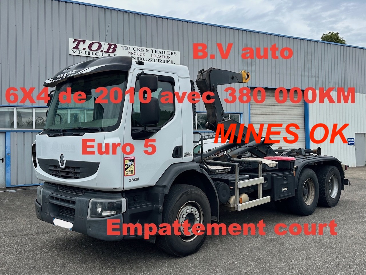 RENAULT LANDER 380DXI - Φορτηγό φόρτωσης γάντζου: φωτογραφία 1 RENAULT LANDER 380DXI - Φορτηγό φόρτωσης γάντζου: φωτογραφία 1
