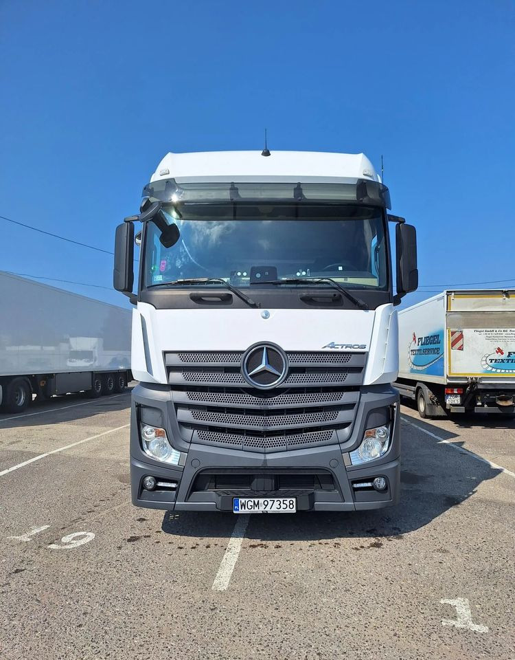Mercedes-Benz Actros 1845 LSnRL z naczepą Fliegl - Φορτηγό μουσαμάς: φωτογραφία 3 Mercedes-Benz Actros 1845 LSnRL z naczepą Fliegl - Φορτηγό μουσαμάς: φωτογραφία 3