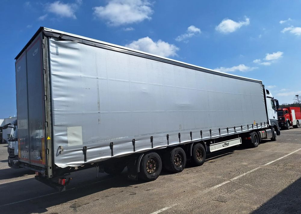 Mercedes-Benz Actros 1845 LSnRL z naczepą Fliegl - Φορτηγό μουσαμάς: φωτογραφία 4 Mercedes-Benz Actros 1845 LSnRL z naczepą Fliegl - Φορτηγό μουσαμάς: φωτογραφία 4